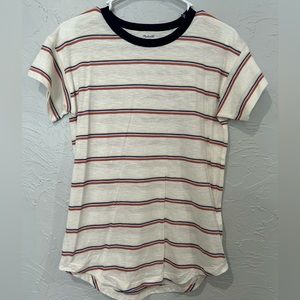 Madewell stripped tshirt. Xsmall, never worn.